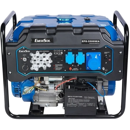 GENERATOR PE BENZINA. 5.5KW 220V ENERSOL