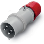 Вилка силовая 16A ИП44 3P+E 220V Scame