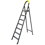 SCARA PLIABILA DIN OTEL NEAGRA 7+1 LEO EUROSTEP