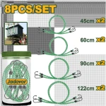 SET DE FRANGHII PENTRU BAGAJE 8BUC 122CM JADEVER