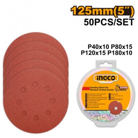 COMPLECT DE HARTIE ABRAZIVA INGCO COMPLECT DE HARTIE ABRAZIVA INGCO
