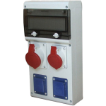 BLOC 16A +5P 32A IP44 SCAME