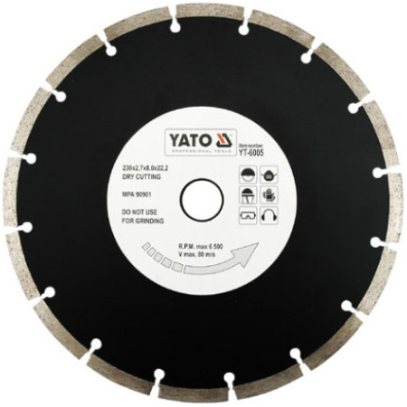 230mm disc cu diamant YT6005 Yato
