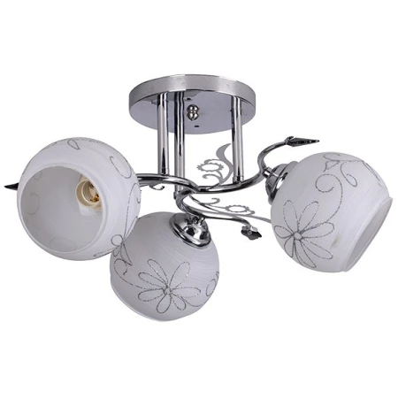 Люстра 40В 220V ИП20 E27 3 Элмос