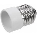 Adaptor soclu alb din E27 în E14 Enext