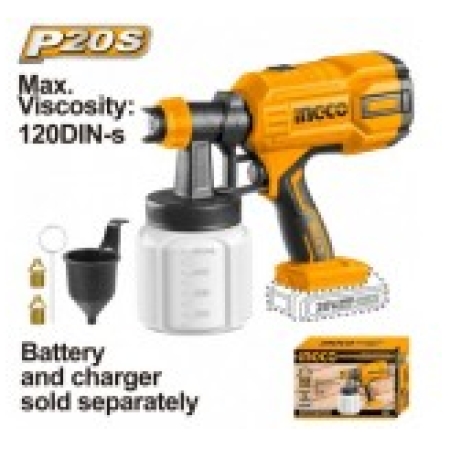 PISTOL DE PULVERIZARE (FARA ACUMULATOR) 20V INGCO