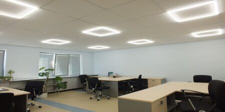 Iluminare pentru oficii și școli
