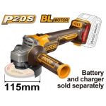POLIZOR UNGHIULAR(FARA ACUMULATOR) 20V 115MM INGCO