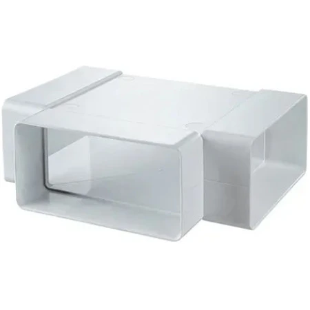 Conector de aeroduct alb plastic 55 x 110 x 100 mm Ventika