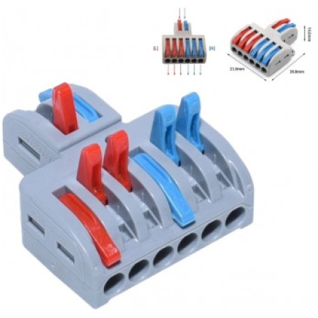 Conector Wago cu fixare