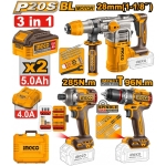 SET DIN 3 SCULE PE ACUMULATOR INGCO INDUSTRIAL