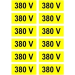 Наклейка 4*1,5 380V