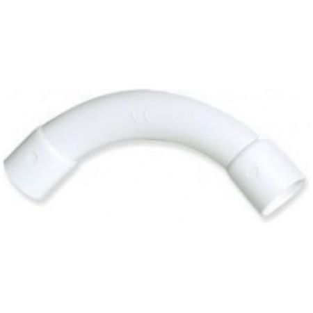 Муфта 90 ° белый 16MM Elmax