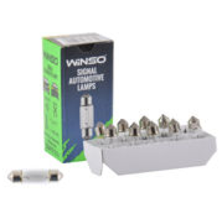 LAMPA WINSO 12V C10W SV8.5 T11x37