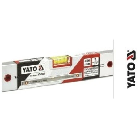 Уровень 400mm три Пузыри Yato