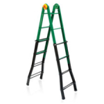 Scară din metal multifuncțională dubla B44 488 cm 139 cm 5 trosoane ELKOP