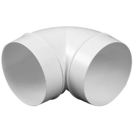 Соединитель воздуховодов белый пластик 189 x 30 x 150 mm Ventika