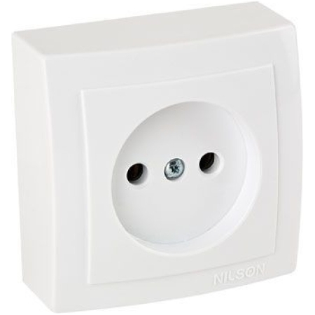 Priză albă aparentă 16A IP20 220V NILSON