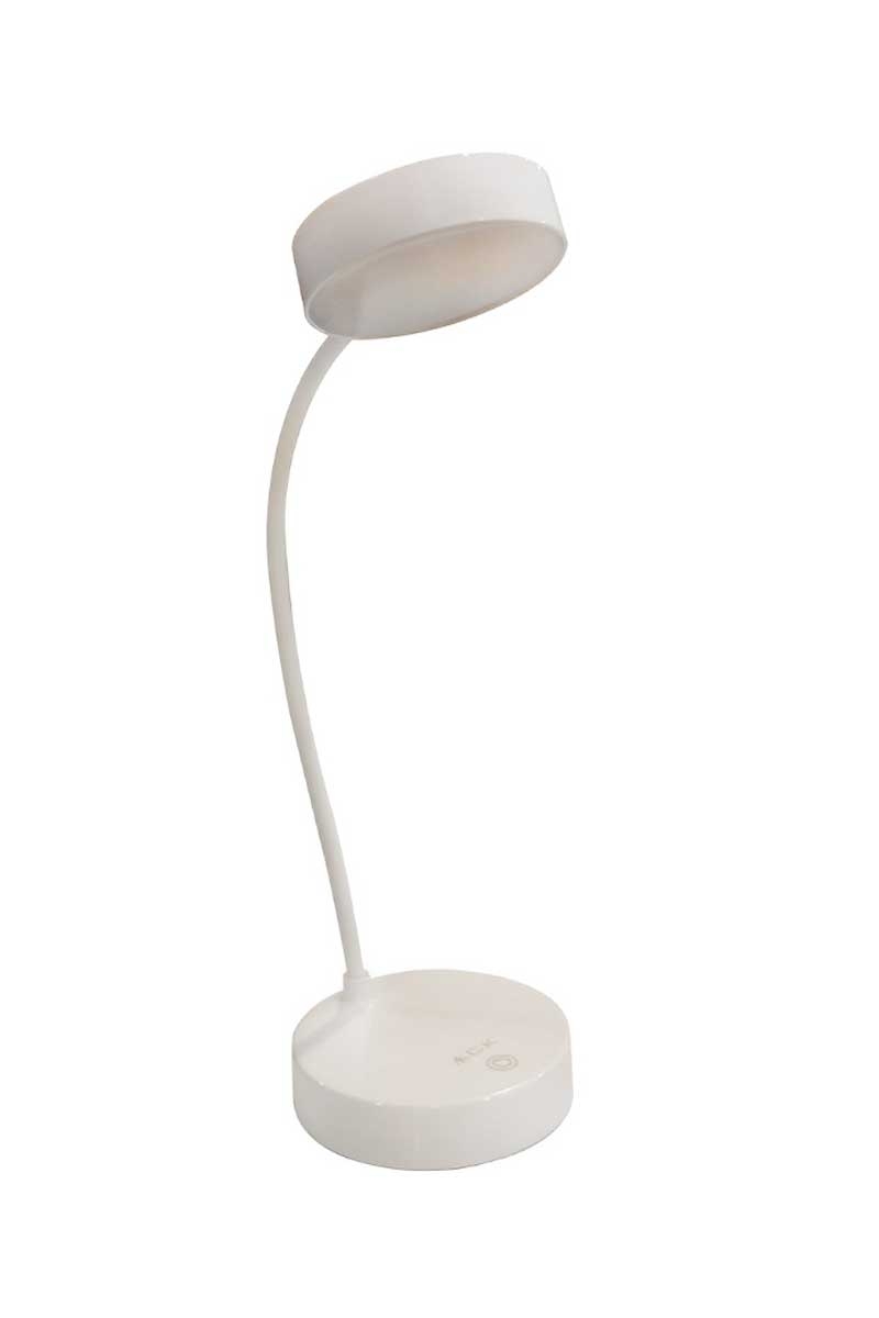 LAMPA DE BIROU ALBA 2.5W LED REINCARCABILA CU CONTROL TACTIL LAMPA DE BIROU ALBA 2.5W LED REINCARCABILA CU CONTROL TACTIL