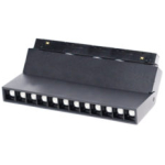 Projector LED magnetic pe șină 24W negru 4500 K Elmos