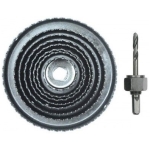 SET DE CAROTE PENTRU LEMN 64-120MM/8BUC VOREL