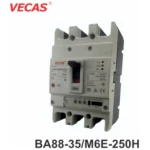Выключатель автоматический M6E-250H-3-250 250A 3P Vecas