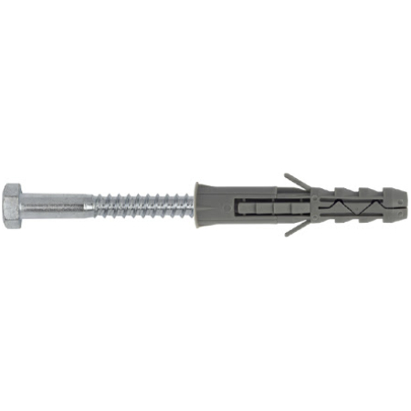 Дюбель с шурупом с шестигранной головкой 14/10x80MM