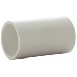 Муфта  прямая белая 32mm Elmax
