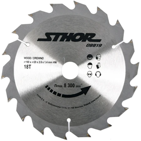 160X18X20 disc circular Sthor