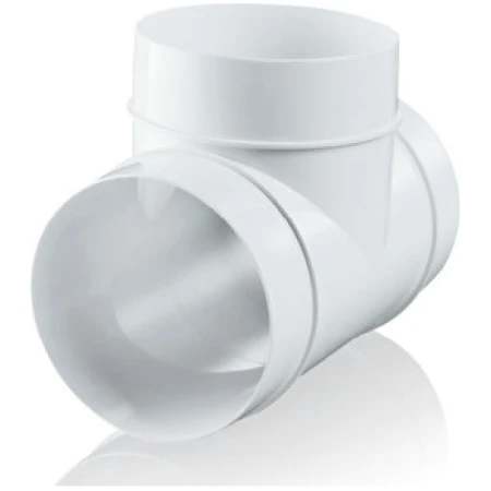 Conector de aeroduct alb plastic 223 x 189 x 150 mm Ventika
