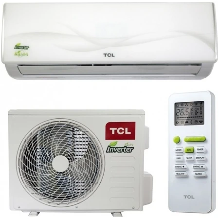 Aparat de aer condiționat alb 9000BTU 25m2 TCL