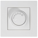 Dimmer встраиваемый с подсветкой белый 10A 220V rita Mutlusan