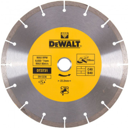 230x22.2MM disc cu diamant Dewalt