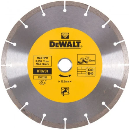 230x22.2MM диск алмазный Dewalt