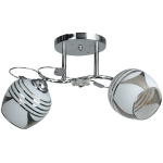 Люстра 40В белая 220V ИП20 E27 2 Элмос
