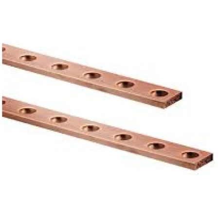 BARA DIN CUPRU STANAT CU GAURI L2M D8.5MM/3CM 530A