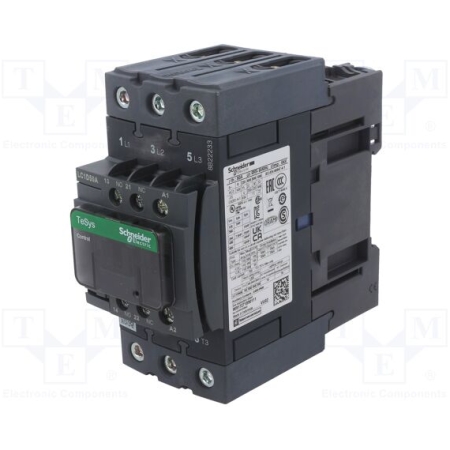 CONTACTOR SCHNEIDER LC1D50AP5 50A 50 Hz 22kW 230 V