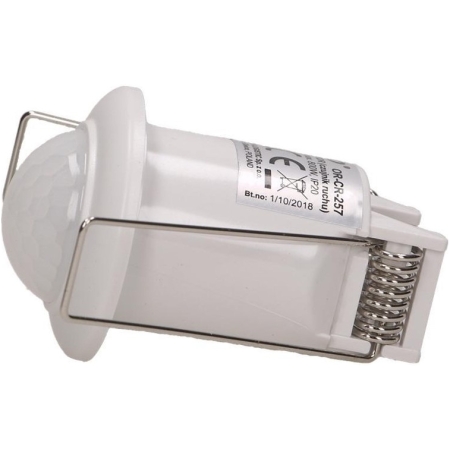 SENZOR DE MISCARE+PREZENTA 300W 360GR, 6M IP20 ALB ORNO