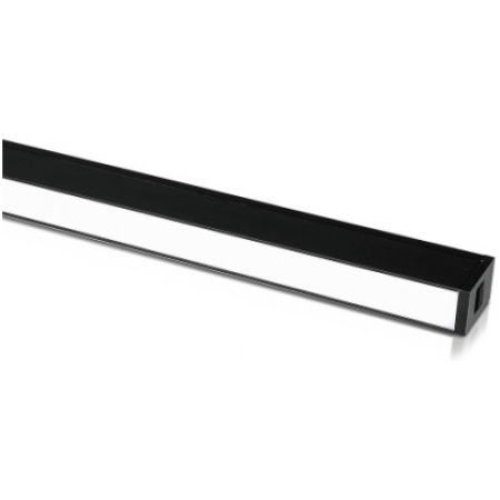 Линейный светодиодный светильник 36В 4000K черный T15 120cm ИП54 LUMINA LED