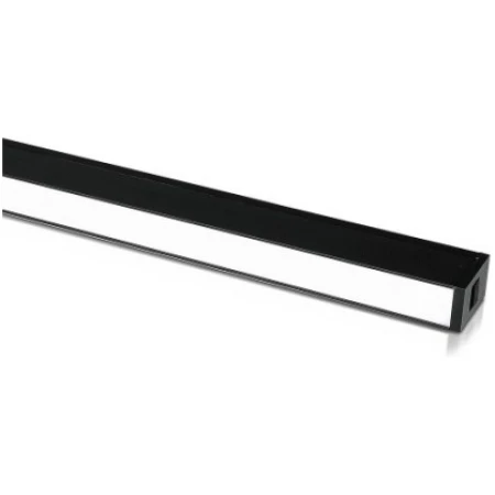 Линейный светодиодный светильник 36В 4000K черный T15 120cm ИП54 LUMINA LED