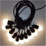 Cablu cu socluri E27 10m 220V IP44 E27 Horoz