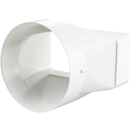 Conector de aeroduct alb plastic 55 x 110 x 100 mm Ventika