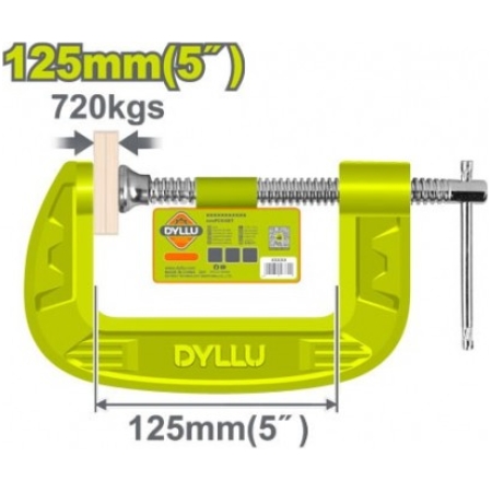 MENGHINA CU SURUB TIP G 125MM DYLLU