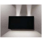 Felinar de fațadă 3W 3000K negru de exterior 200X100X100MM 220V metal IP65 LUMINA LED