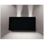 Felinar de fațadă 3W 3000K negru de exterior 200X100X100MM 220V metal IP65 LUMINA LED