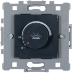 Dimmer встраиваемый черный 600B 220V rita Mutlusan