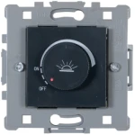 Dimmer incorporabil negru 600W 220V rita Mutlusan
