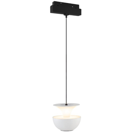 CORP ILUMINAT LED PEDANT 6W 4000K HALFMOON ALB