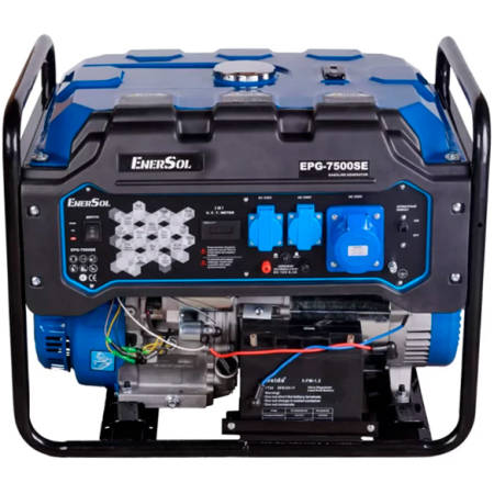 GENERATOR PE BENZINA 7.5KW 220V CU STARTER ENERSOL