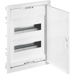 Panou de distribuție 24 module alb metal Nedbox